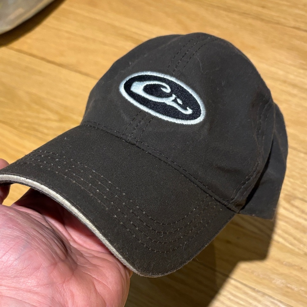 Drake Black Baseball Cap with Oval Embroidered Logo